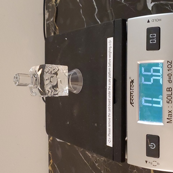 NWT Alef Judaica 100% Crystal Chanukah Dreidel Vintage 1990's & Original Box - Picture 12 of 12